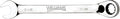 Williams 1214RC Ratcheting Combination Wrench, 12 Point, 7/16-Inch