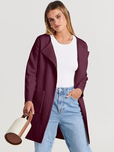 ANRABESS Cardigan Sweater for Women 2026 Fall Outfits