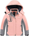 wantdo Girls Winter Ski Coat Fleece Snowboarding Jacket Waterproof 10000mm