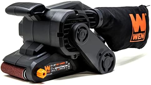 WEN HB6319 6.3-Amp 3-by-18-Inch Handheld Portable Belt Sander