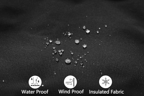 MOERDENG Women's Ski Jacket Warm Winter Coat Snowboarding Jacket