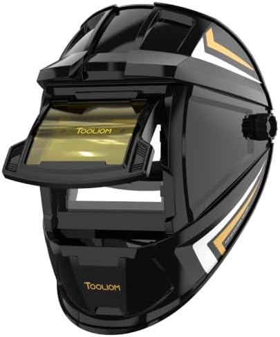 TOOLIOM True Color Flip Up Auto Darkening Welding Helmet