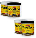 Abatron 2 Kit WoodEpox Epoxy Wood Replacement Compound, 12 oz Kit, Part A & B