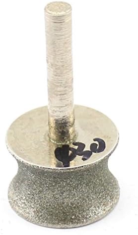 ILOVETOOL Diamond Mounted Point 30mm CONCAVE Cylinder Head Jade Carving Tools