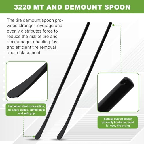 2 PCS 30inch Tire Iron, Tire Bead Breaker Tool