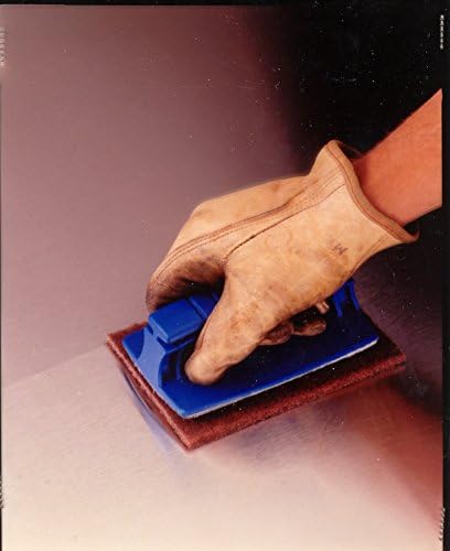3M Insta Lok Hand Block 952 - Hand Sanding Block - Use With 4x6' Nonwoven Sheets - For Pre-Prep and Final Prep on Metal, Wood, Plastic - 3-3/8' x 5.75'