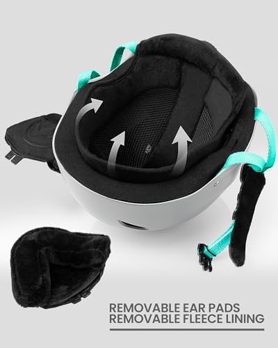 OutdoorMaster Kelvin Ski Helmet - Snowboard Helmet for Men, Women & Youth
