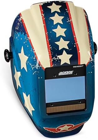Jackson Safety Insight Auto Darkening Welding Helmet, ADF Hood - ANSI Z87.1