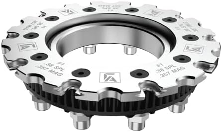 Frankford Arsenal X-10 Shell Plates with Ball Bearings, Compatible with X-10 Progressive Press, for Caliber Change, Reloading, and Gunsmithing