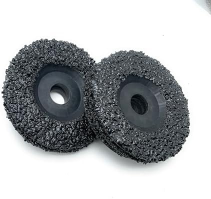 SIGNI 5 Pack SiC Plastic Back Grinding Wheel for Granite/Marble/Concrete and Glasses (4.5 INCH, 8 GRIT)