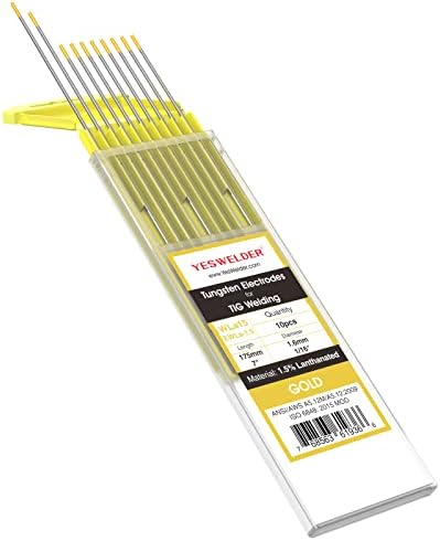 YESWELDER TIG Welding Tungsten Electrode 1.5% Lanthanated