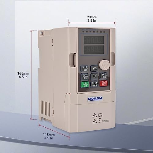 MOLLOM VFD 3KW 220V Variable Frequency Drive Inverter