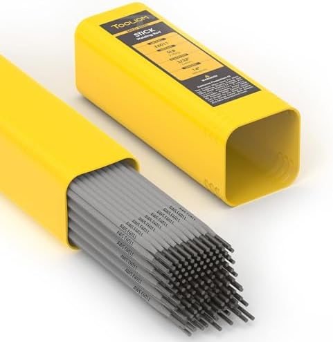 TOOLIOM E6011 Welding Rod Carbon Steel Stick Electrodes, 3/32" 5LB