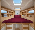 JS Sanders V Berth Boat Sheet 1 Pcs 600 TC Egyptian Cotton, Burgundy