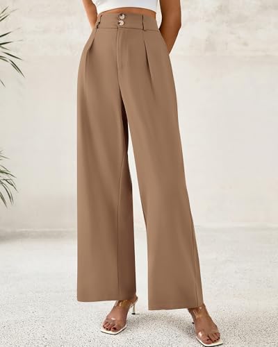 BTFBM Wide Leg Dress Pants Women Business Casual Outfits