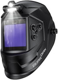 JASIC Auto Darkening Welding Helmet with Light, 1/1/1/1 True Color Lens