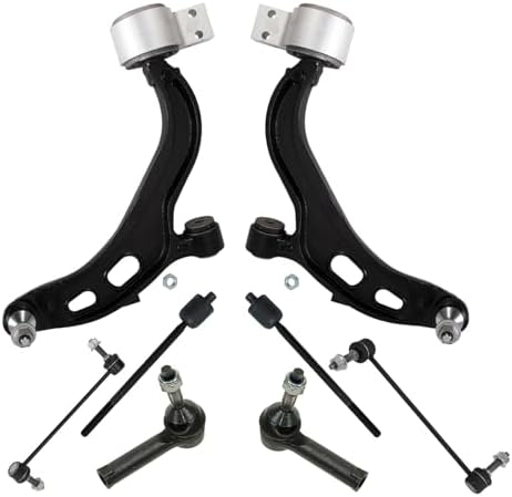TRQ Front Steering & Suspension Kit Compatible with Front 2012 Ford Flex Taurus Lincoln MKS MKT