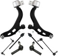 TRQ Front Steering & Suspension Kit Compatible with Front 2012 Ford Flex Taurus Lincoln MKS MKT