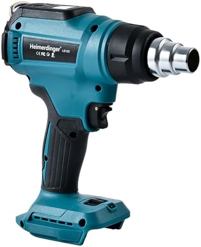 Cordless Heat Gun for Makita 18V Battery, Digital Display, 1202°F