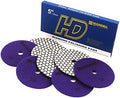 Dry Diamond Polishing Pads - 8pcs 5 inch #30 Sanding Pads Kit for Granite Marble Ceramic Used on Angle Grinder or Polisher