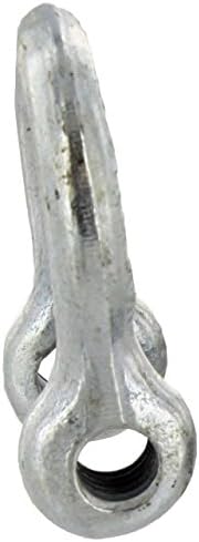 US Cargo Control 3/8 Inch Galvanized Screw Pin Anchor Shackles (10-Pack), 1 Ton (2,000 LBS) Working Load Limit, Hot Dip Galvanized Shackles for Lifting, Rigging, and Towing, Forged Steel