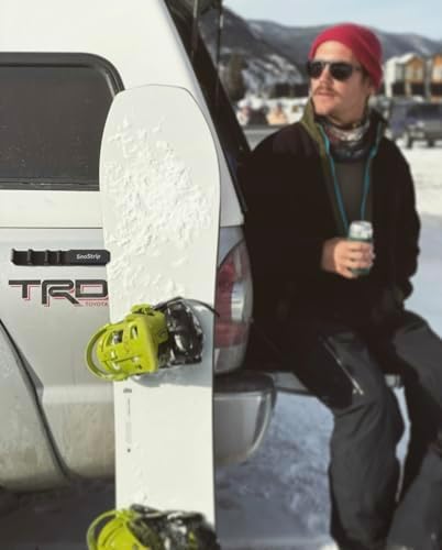 SnoStrip by RigStrips | The Original Protective Magnetic Ski & Snowboard Holder for the Side of Your Vehicle for Paint and Gear Protection