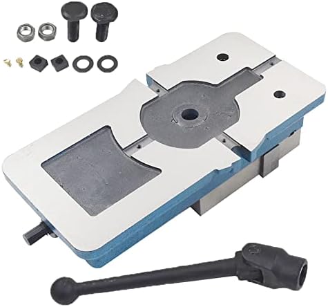 kimllier 5 Inch Heavy Duty Milling Machine Vise, Ductile Iron Accuracy Lock Down Vise, Accuracy Mill Vise without Base Fit for Finishing Milling Machines, Drilling Machines, and Accuracy Parts