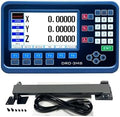 DRO Digital Readout 2 Axis 3 Axis 7″ LCD Screen DRO Readout Display Linear Scale for Bridgeport/Knee Mill Milling Machine Lathe Machine Tools (DRO-3MS-LCD)