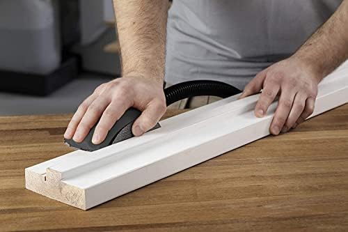 Mirka Roundy Hand Sanding Block Kit, 13 ft Hose, 15 Abranet 6-Inch Discs