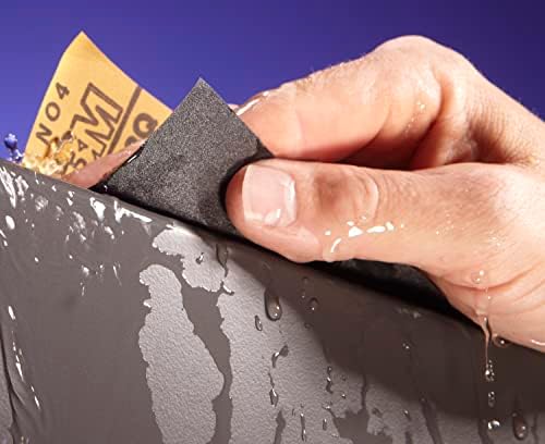 3M Wetordry Abrasive Sheet, 401Q, 01998, 3000+ Grade, 5 1/2 x 9 in