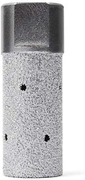 Z-LION Diamond Drum Wheel 1-Inch for Granite Marble Quartz Stone Sink Hole Edge