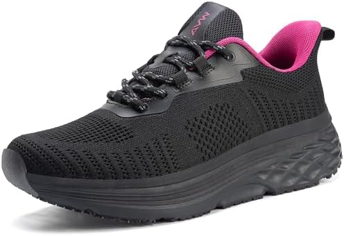 AVW Womens Non Slip Work Shoes Walking Sneakers Food Service Kitchen Shoes