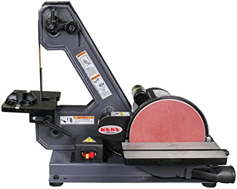 Benchtop Belt Disc Sander, 1x42 Belt, 8in Disc, 1/3 HP, KAKA BTM-200