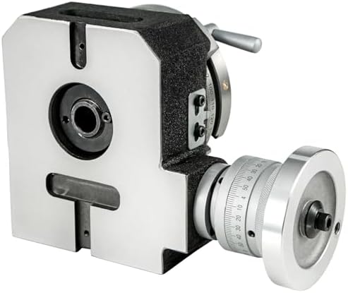 Rotary Table Horizontal Vertical Dividing Plates for Milling Machine Rotary Table Milling Machine Tools (4 IN+4Slot)