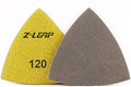 Triangular Diamond Sanding Pads for Oscillating Tools Sandpaper Sheet Polishing Discs 3"(80mm) 120 Grit