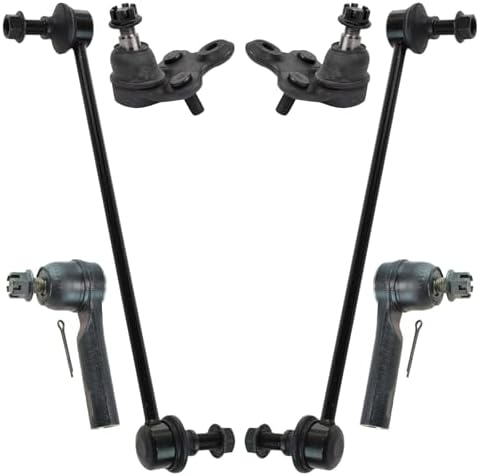 TRQ Front Steering & Suspension Kit Ball Joint Sway Bar Stabilizer Link Tie
