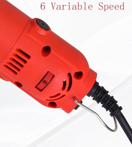 350W Electric Die Grinder Sander Polisher Grinding Tool for Contour Grinding, Cutting, Engraving, Polishing, Milling, 6 Variable Speed, 15,000 RPM