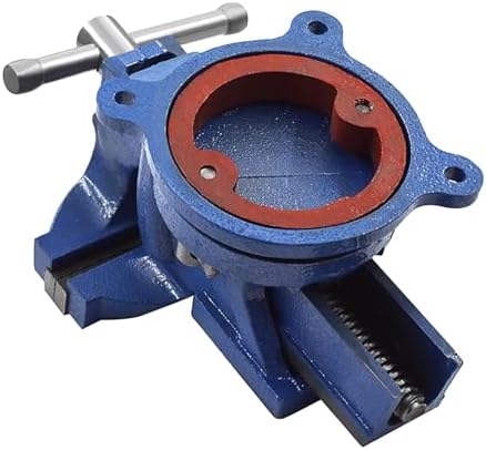 6 Inch Heavy Duty Work Bench Vise, with 360 Degree Rotating Base