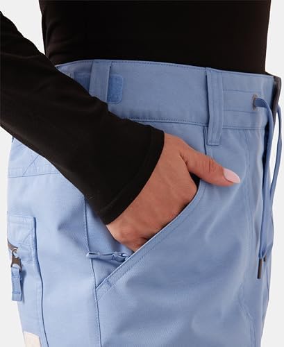 Roxy Women's Nadia Ski Pant – 10K Waterproof, Insulated, PFAS-Free, Adjustable Waist & Snow Gaiters