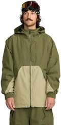 Volcom Men's Longo Signature GORE-TEX Snowboard Jacket – Waterproof Snow Jacket with Zip Tech