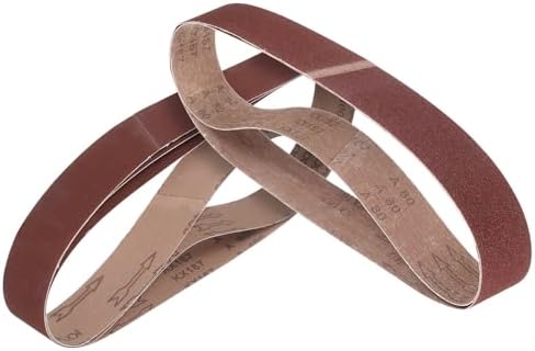 5 Pcs Sanding Belt, 2 x 36 Inch 60/80/120/240/400 Grit
