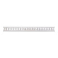 Starrett Blade Only for Combination Squares, Sets and Bevel Protractors - Ideal for Woodworking and Metalworking - 300mm Length, Satin Chrome Finish, 35 Graduation - CB300-35