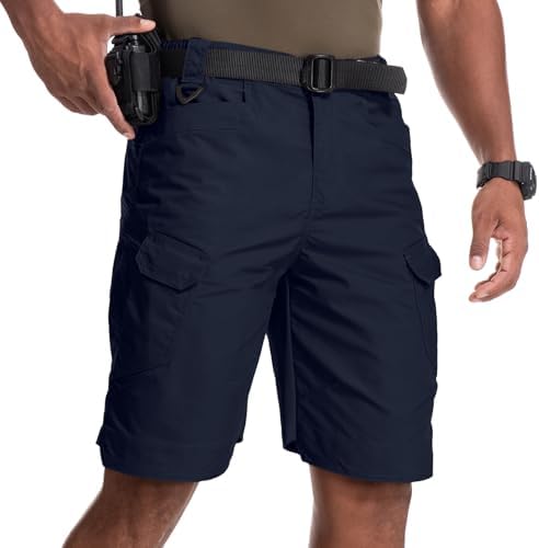 Mens Work Shorts Cargo Tactical Outdoor Wear Resistant Hiking Tool Shorts