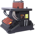 Vertical Oscillating Spindle Sander & Belt Sander - 1-17/32" dust port, 5 Sanding Sleeves, 1575-2000RPM Adjustable Speed Control for Woodworking Projects