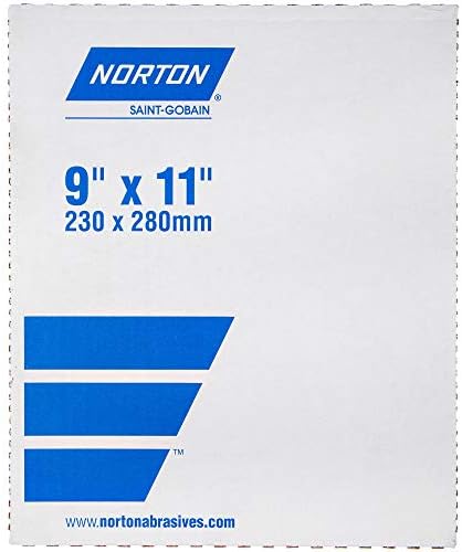 Sanding Sheet, 11x9 in, 80 G, AlO, PK50