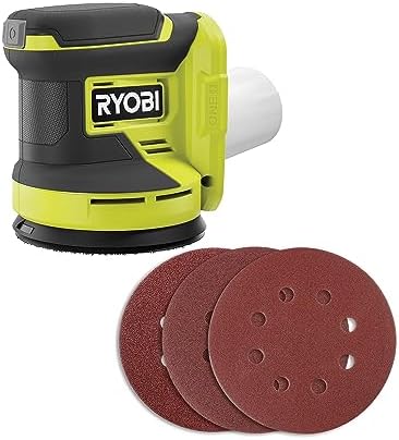 Ryobi One+ 18v 5" Random Orbit Sander Reduced Vibration (Renewed)