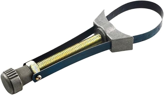 Car Auto Oil Filter Removal Tool Cap Spanner Strap Wrench 60mm To 120mm Diameter Adjustable