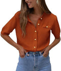 PRETTYGARDEN Women's Summer Casual Button Down Shirts
