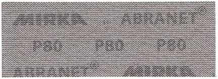 Mirka Abranet Abrasive Sheets 2.75x8 Inch Grit 80 50 Pack
