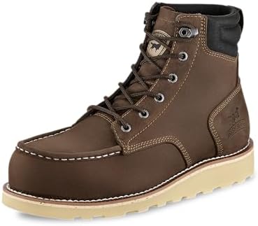 Irish Setter Pipestone 6" Unisex Steel Toe Work Boot